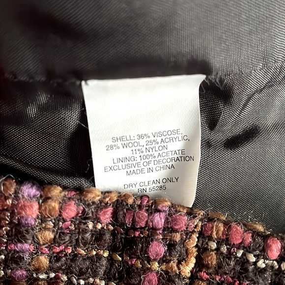 Express Tweed Cropped Blazer - Picture 7 of 9